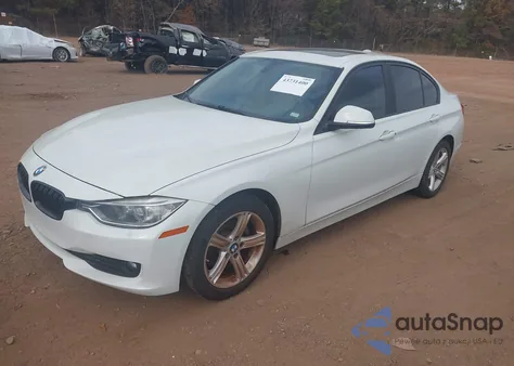 2014 BMW 320I из США, поврежденный, VIN WBA3B1C51EK133380